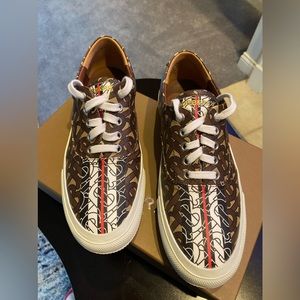 Burberry TB Monogram Sneakers - Sz 37 EU Women’s